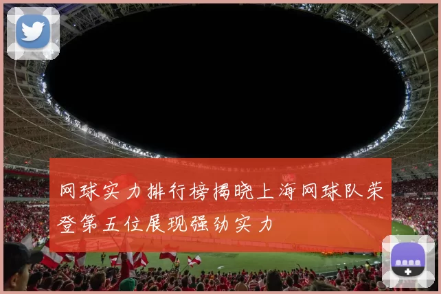 网球实力排行榜揭晓上海网球队荣登第五位展现强劲实力